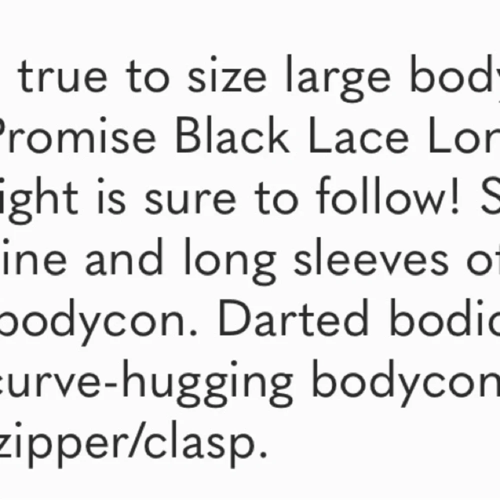 Lulus large little black dress - Picture 4 of 4